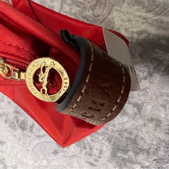 Longchamp Bags Longchamp Le Pliage Toiletry Case Burnt Red Nwt